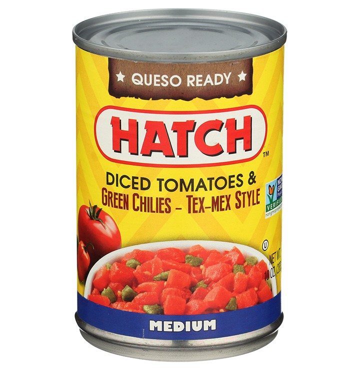Diced Tomatoes Green Chilies Tex Mex Style Medium