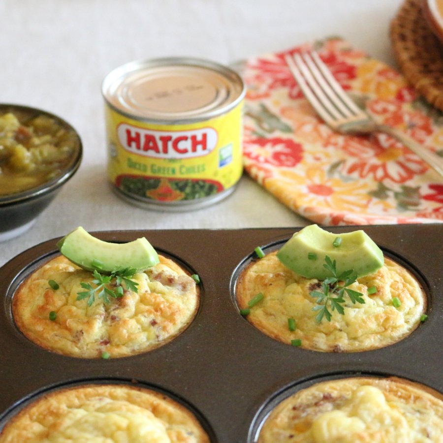 Featured image for post: Green Chile Corn Beef Egg Muffins