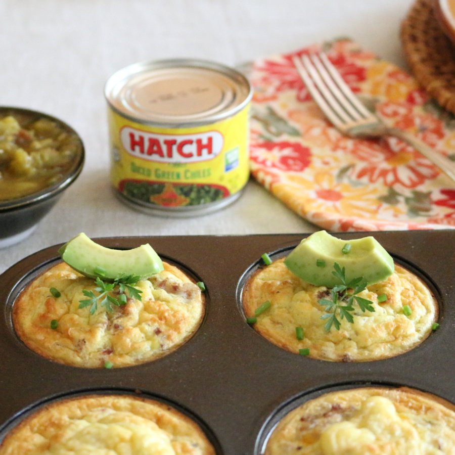 Featured image for post: Green Chile Corn Beef Egg Muffins