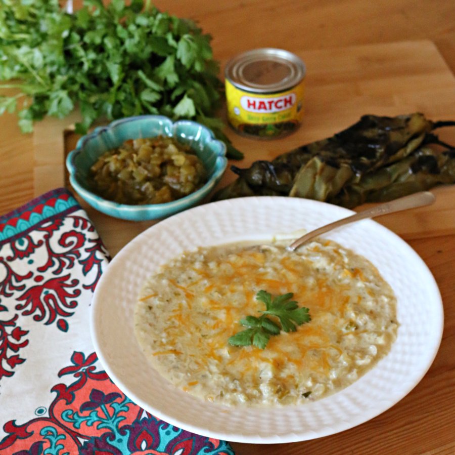 Featured image for post: Creamy Green Chile Chowder