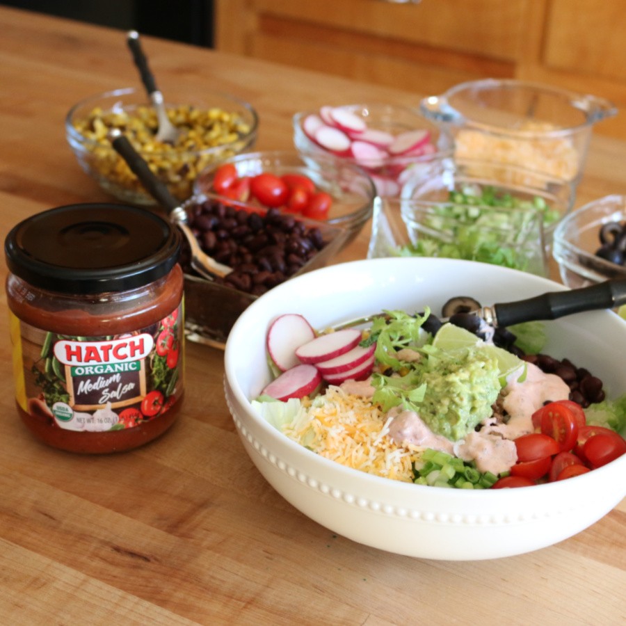 Featured image for post: Loaded Taco Salad