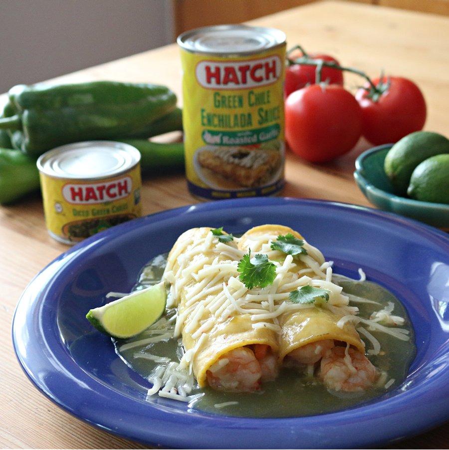 Featured image for post: Shrimp Enchiladas